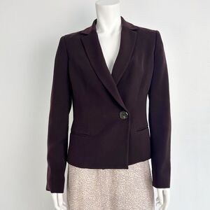 Tombolini Plum Single Button Blazer